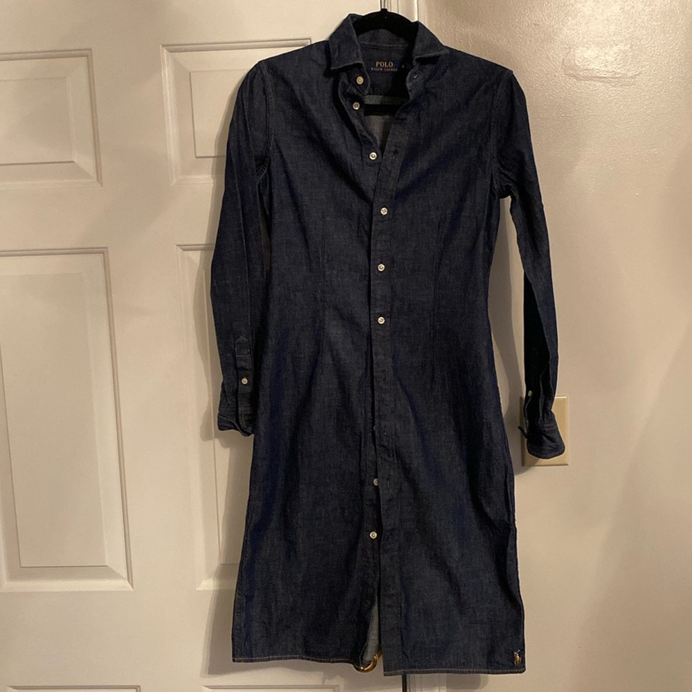 Lauren Ralph Lauren denim dress size 6
